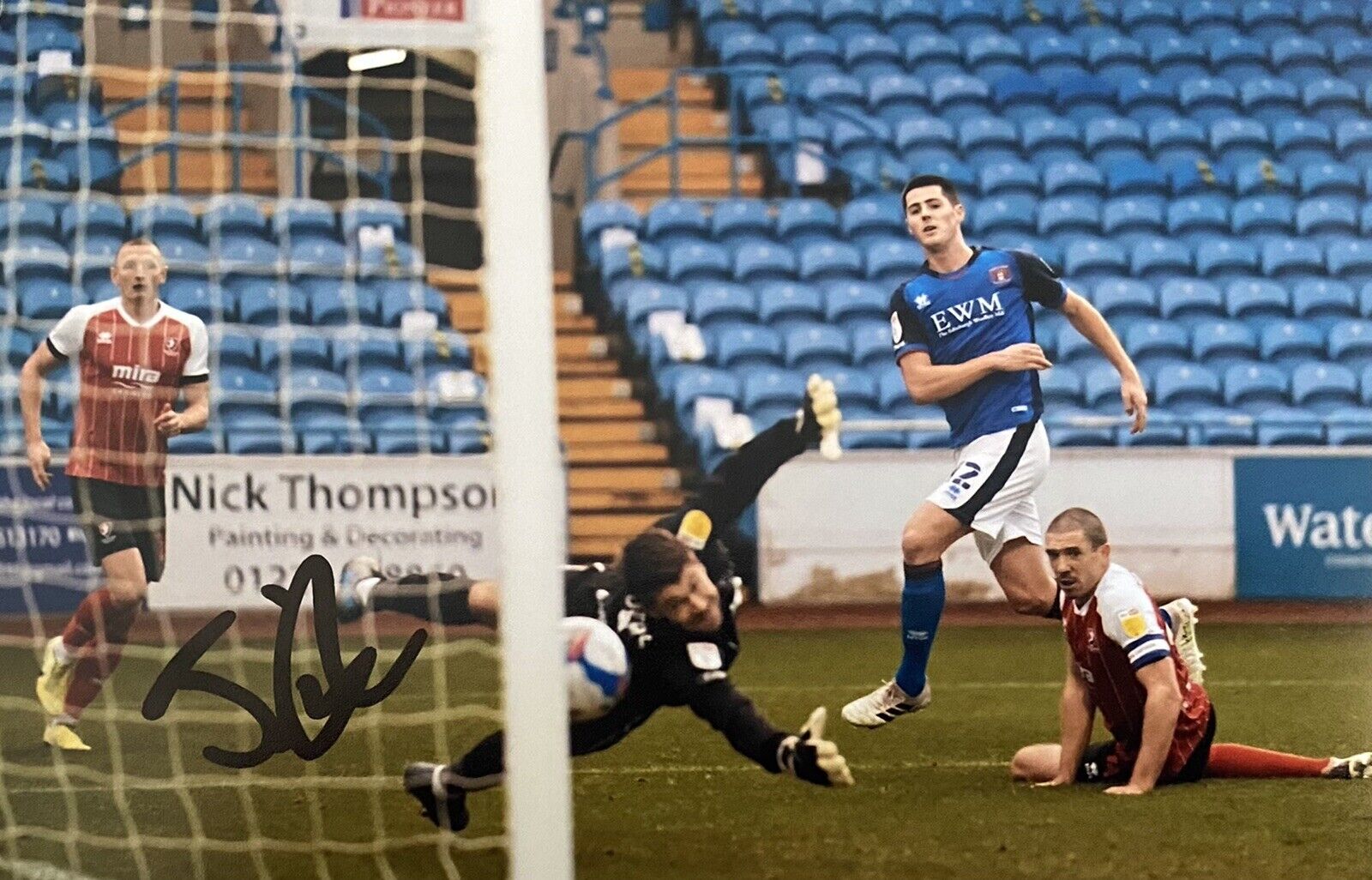 Jon Mellish Genuine Hand Signed Carlisle United 6X4 Photo Poster painting