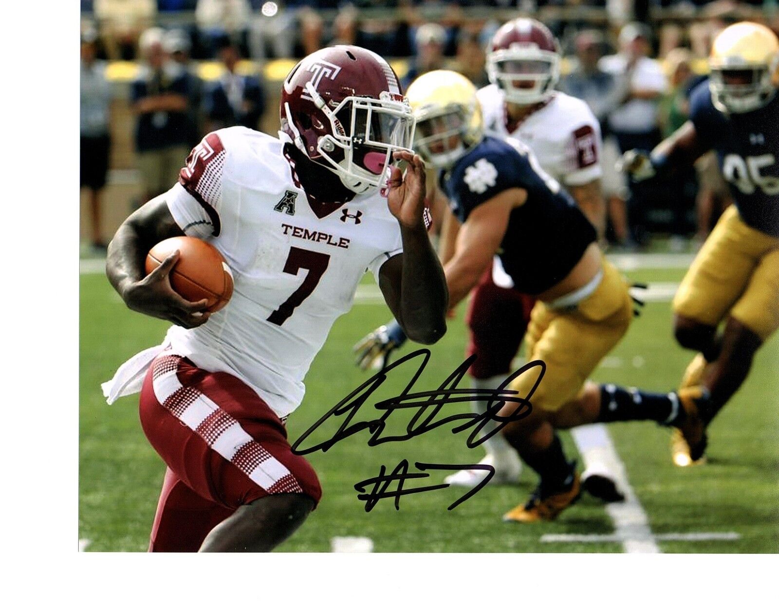 Ryquell Armstead signed autographed 8x10 football Photo Poster painting Temple Owls 2019 Draft d