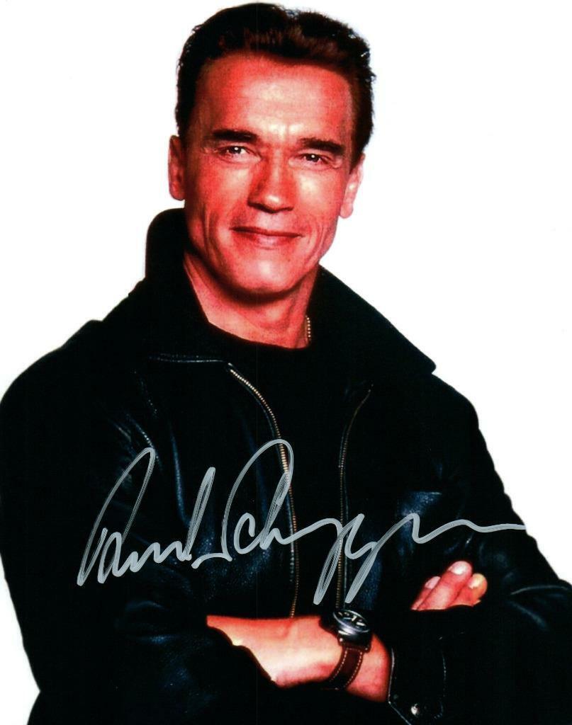 Arnold Schwarzenegger signed 8x10 Picture autographed Photo Poster painting with COA