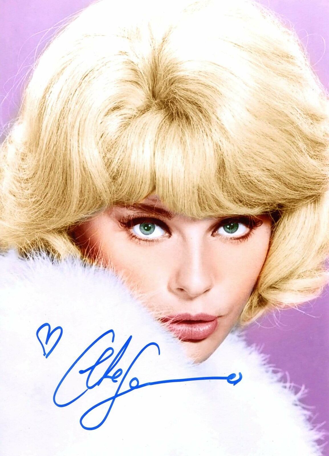 Elke Sommer ACTRESS autograph, In-Person signed Photo Poster painting