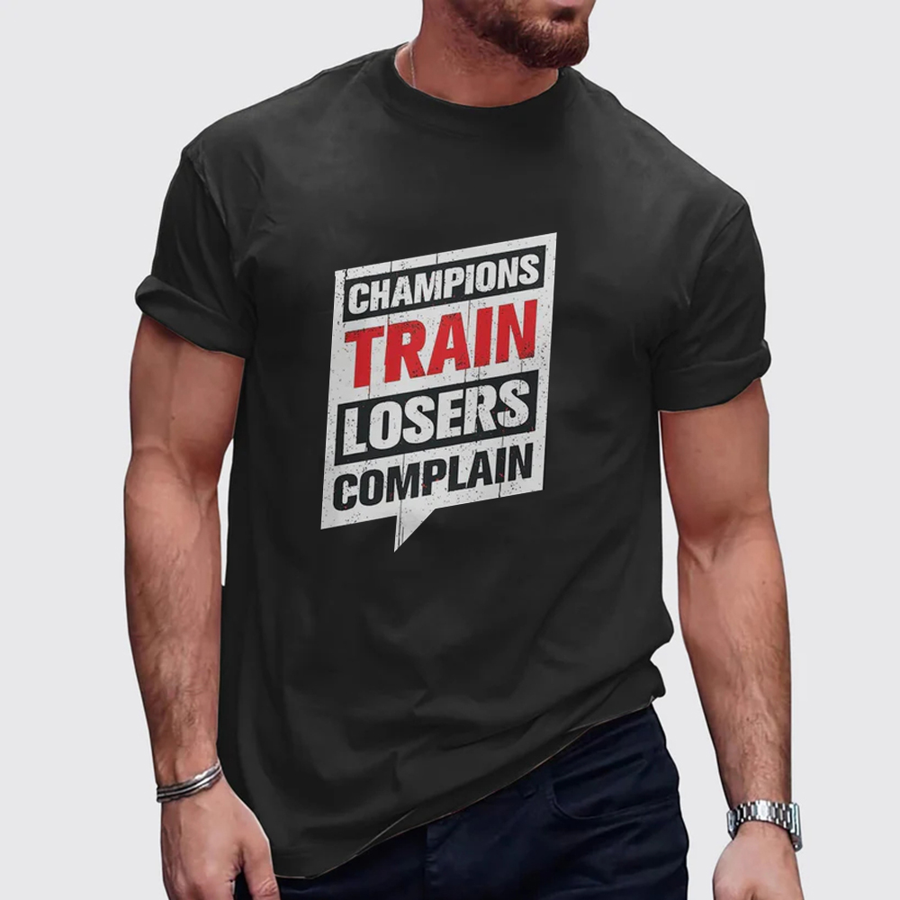 Men's Print Fitness T-Shirt