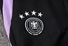 Joyfball 2024 Germany Half-Pull Hat Style Training Suit Black Football Shirt 1:1 Thai Quality