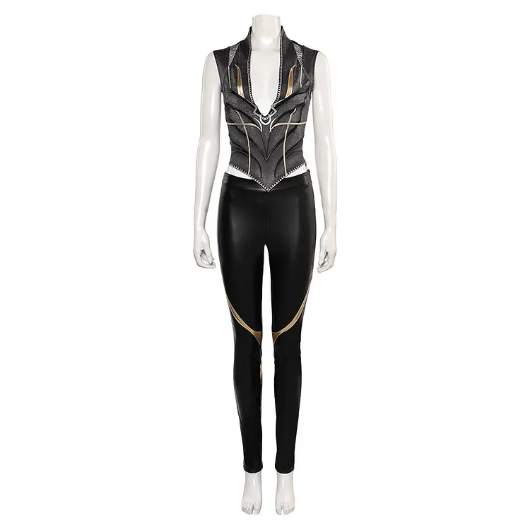 Baldur's Gate Shadowheart Black Set Outfits Cosplay Costume Halloween Carnival Suit