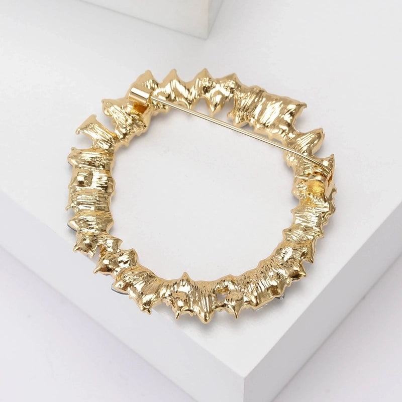 Minimalist Shiny Pin Geometric Alloy Women's Brooches3