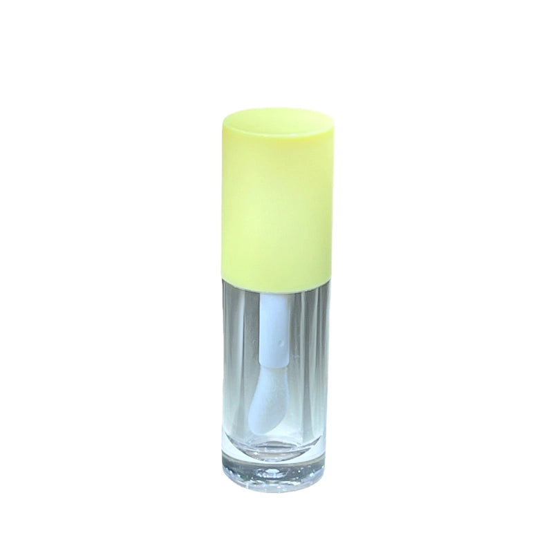 In Stock Free Shipping 6ML Large Capacity Lip Gloss Sub-bottle Lip Glaze Empty Tube Large Brush Head Concealer Round Tube Cosmetic Packaging Material