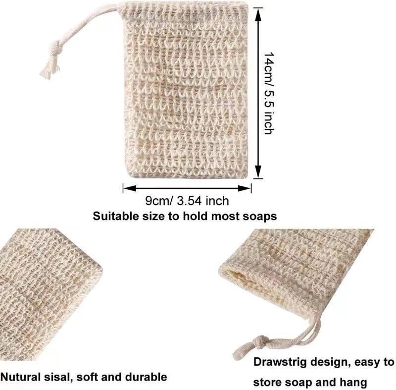 Vacation Solid Color Cotton And Linen Foaming Net