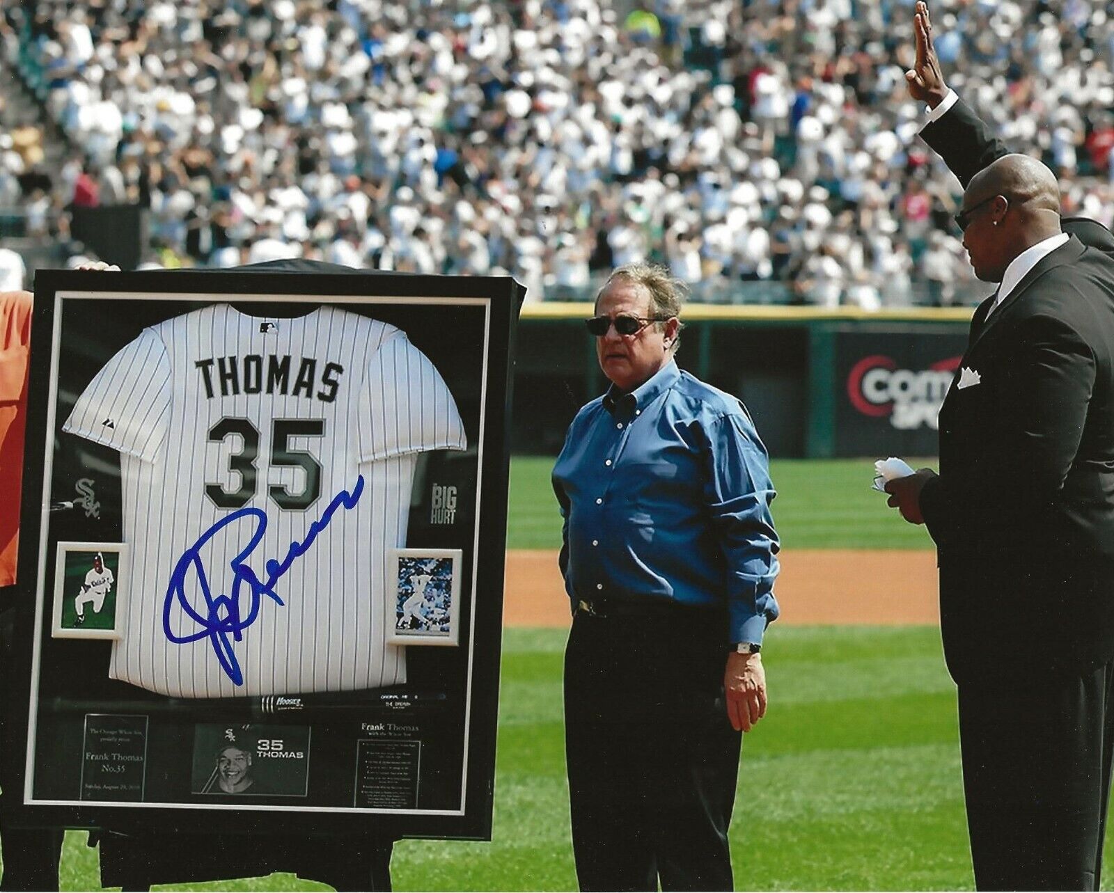 Jerry Reinsdorf Owner signed Chicago White Sox 8x10 Photo Poster painting autographed