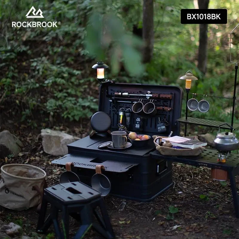 Buy 50L Aluminium Chuck Box for DIY Camping Kitchen - ROCKBROOK