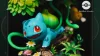 First Generation Starter Pokemon Bulbasaur with LED - Pokemon Resin Statue - BallBall Studio