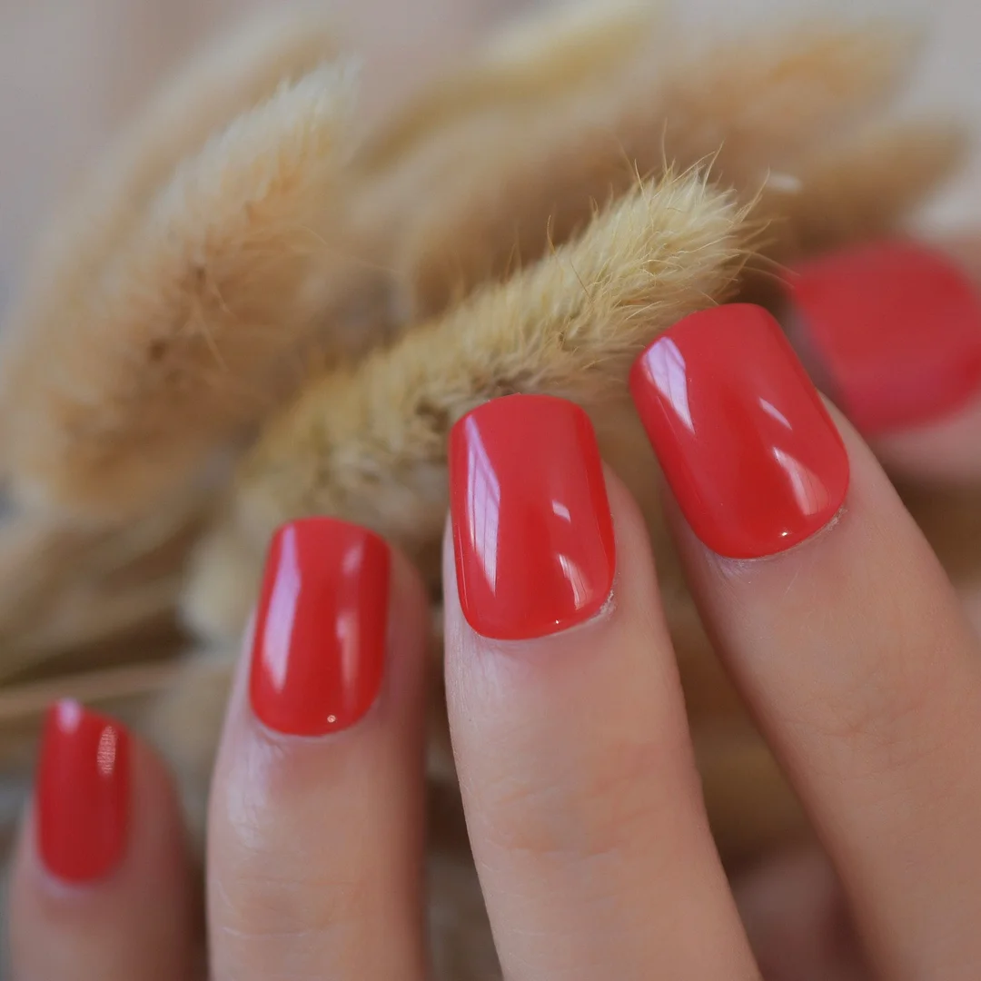 Purple Gum Glitter Starry Sky Design Full Cover Nails Coffin Medium-Short Putty Lovely Charms Reuseable Detachable False Nails-Nail Inspo