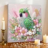 Framed Diamond Painting - Special Shaped - Parrot (25x25cm)