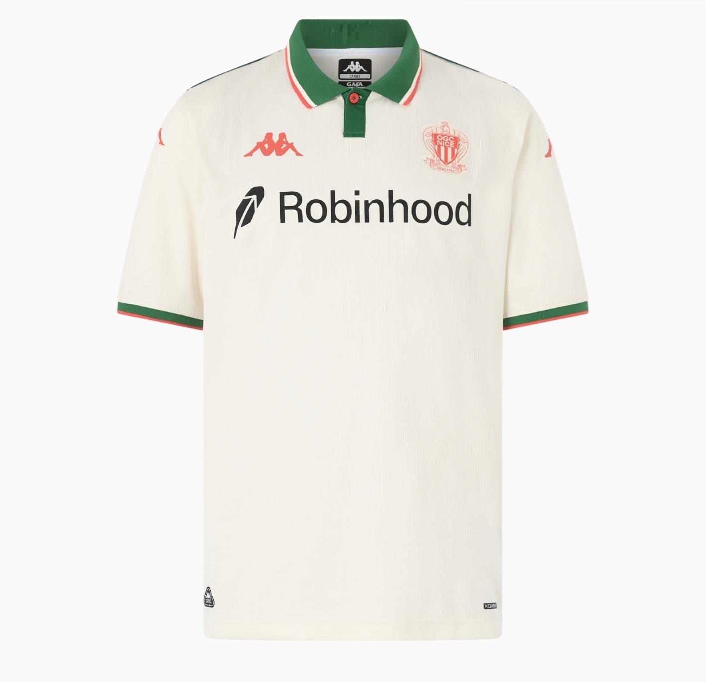 2025/2026 OGC Nice Away Football Shirt