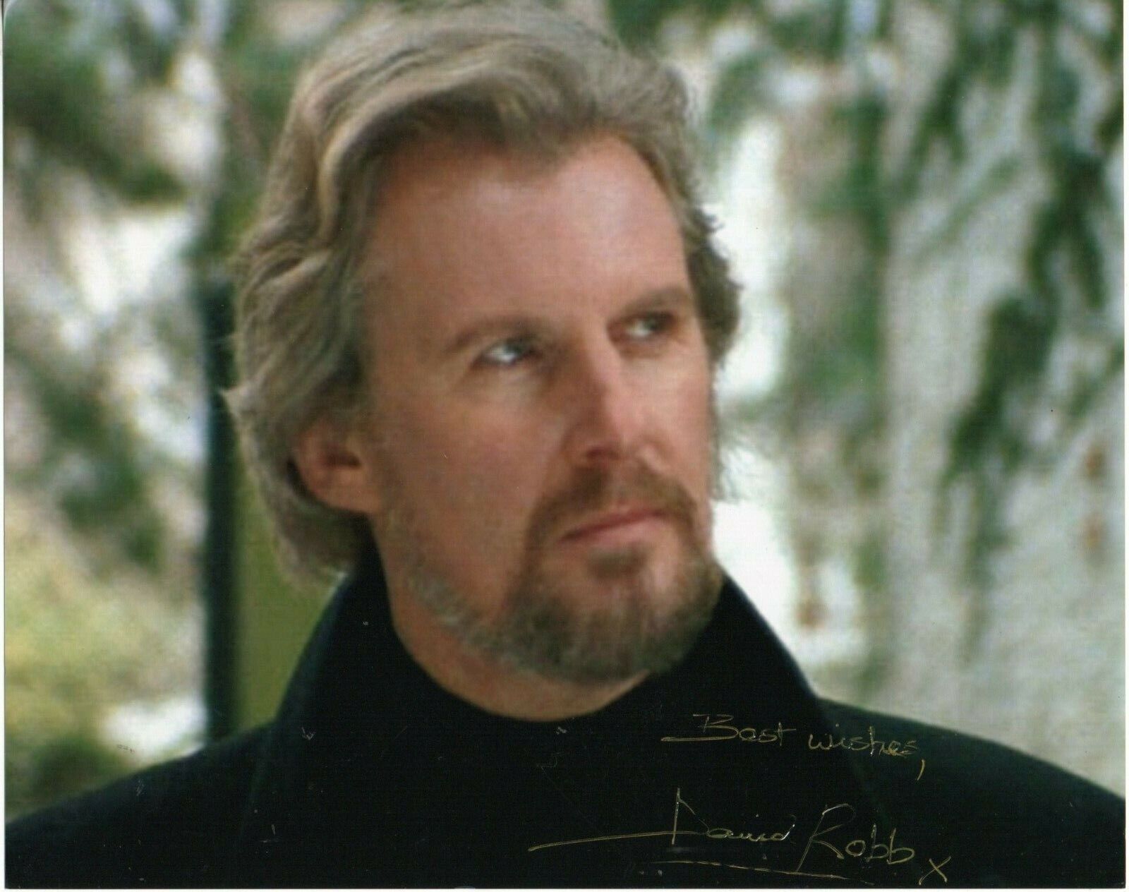 David Robb as Kalas in Highlander Series Signed 10x8 Col Photo Poster painting Autographed.