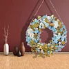 Diamond Painting Christmas Wreath Pendant