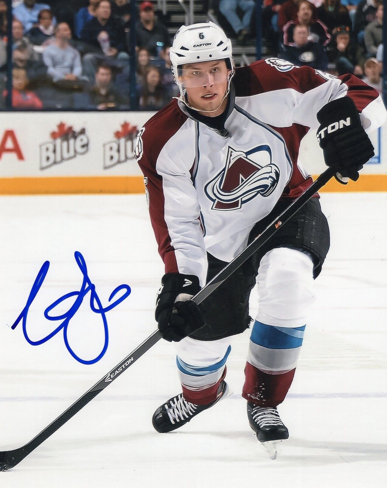 Erik Johnson signed 8x10 Photo Poster painting w/COA Colorado Avalanche Hockey #2