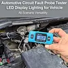 Automotive Circuit Fault Probe Tester with LED Display Lighting for Vehicles