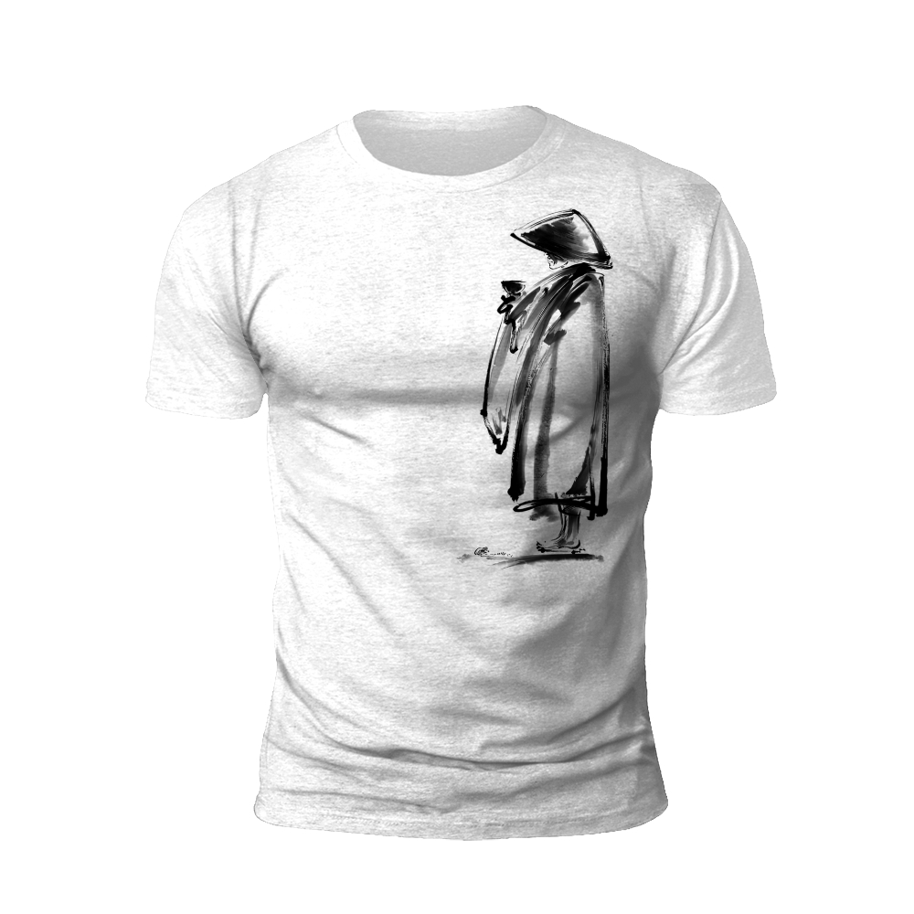 Urban Sketch: Street Musician T-Shirt