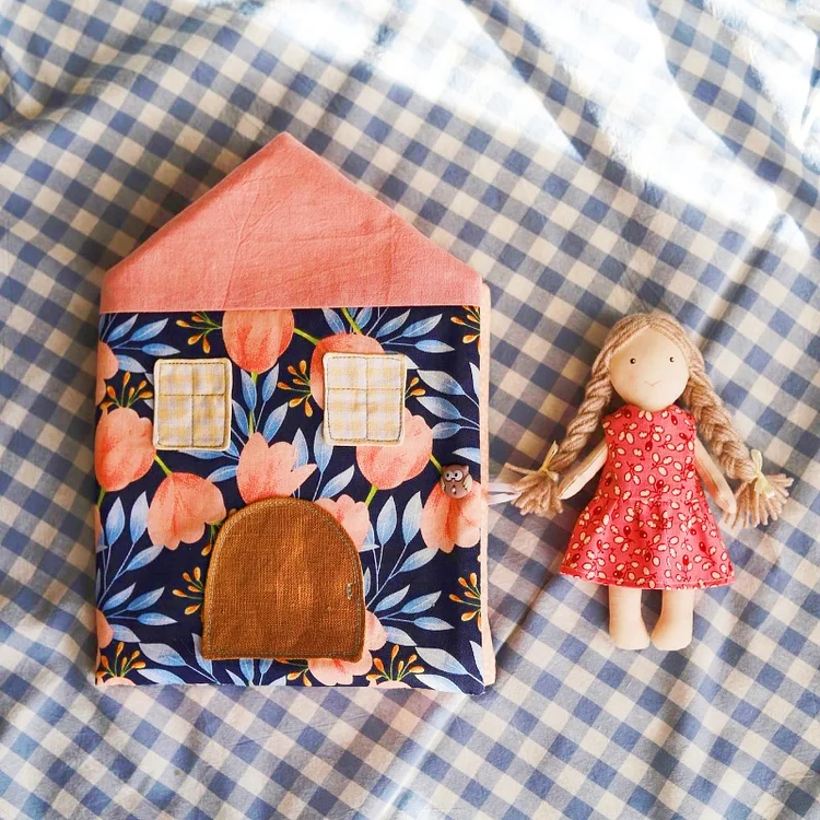 DIY Cute Doll & House Template Set - With Instructions