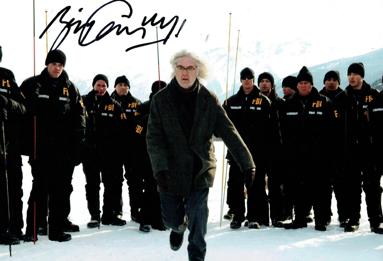 Billy CONNOLLY SIGNED Autograph 12x8 Photo Poster painting AFTAL COA X-Files