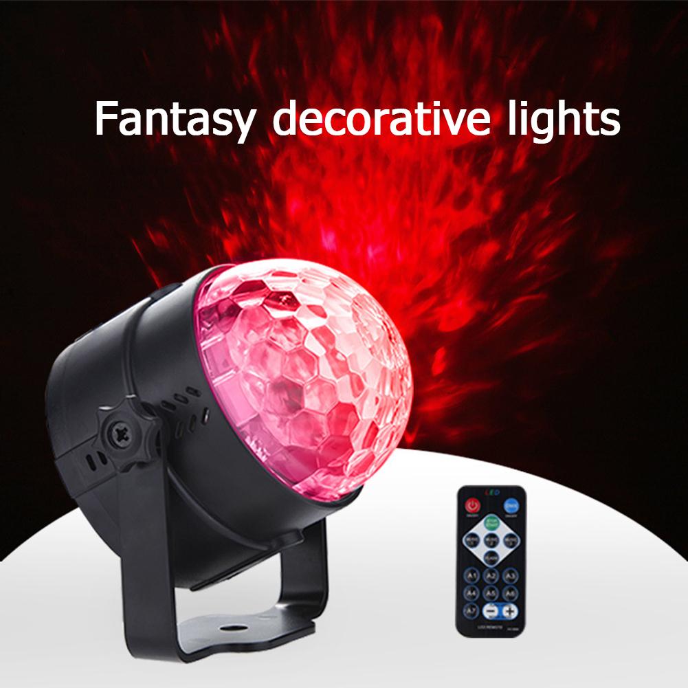 

Atotalof Intelligent Remote Control LED Water Wave-Bluetooth Laser Projector Night Light, 501 Original