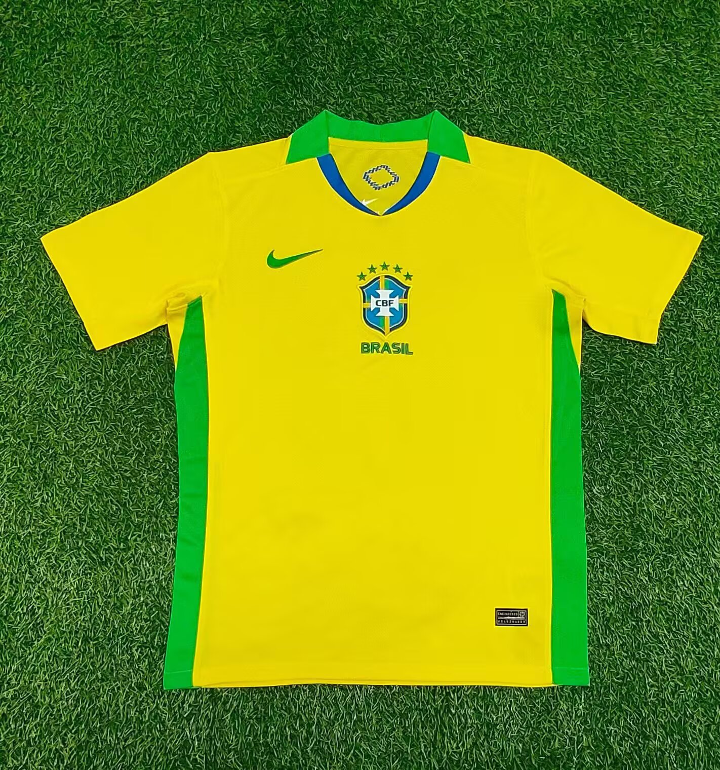 2025 Brazil Home Football Shirt Thai Quality
