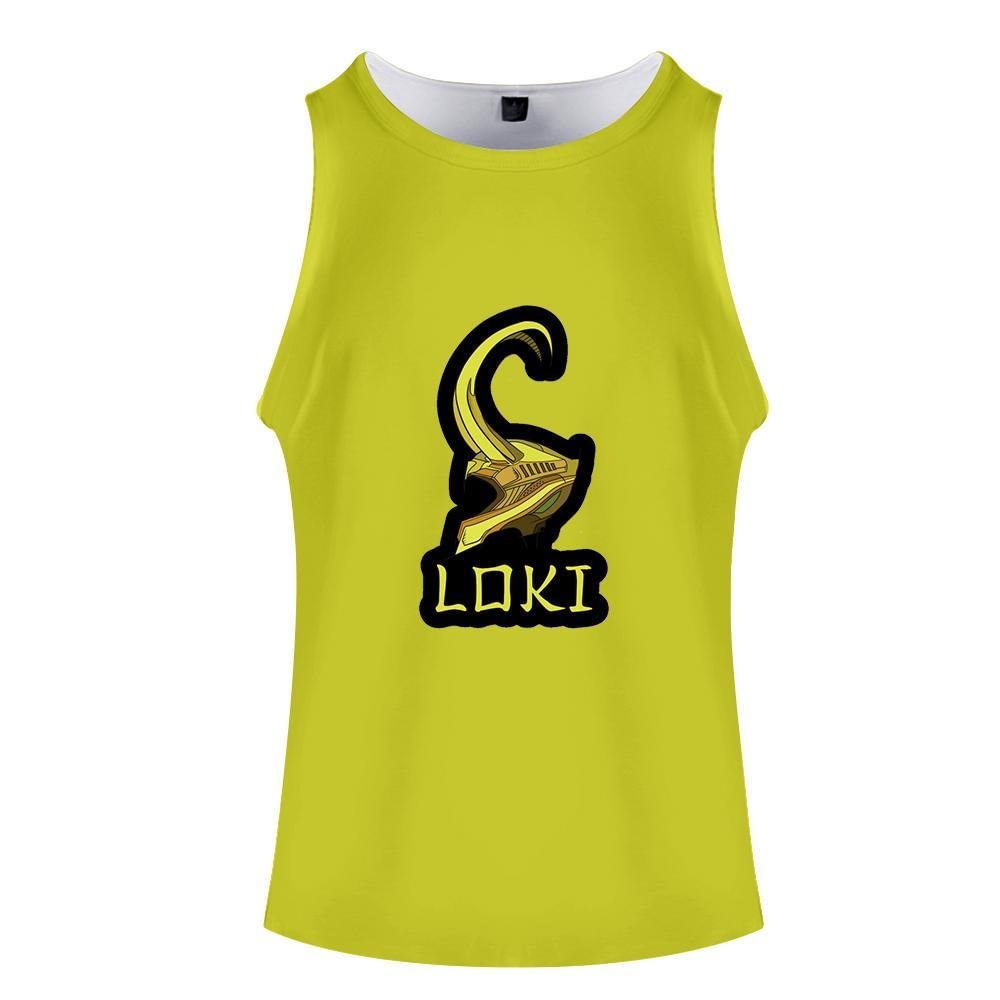 Loki Vest Sleeveless T-shirt Tank Top Summer Women Men Wear