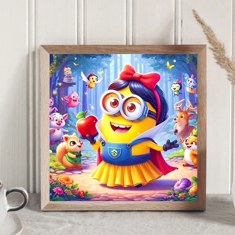 Diamond Painting - Full Round Drill - Minions(Canvas|40*40cm)