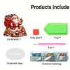 DIY Santa Claus Special Shape Diamond Painting Desktop Ornaments
