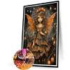 (40*60cm)Halloween Girl - Full Round Drill Diamond Painting