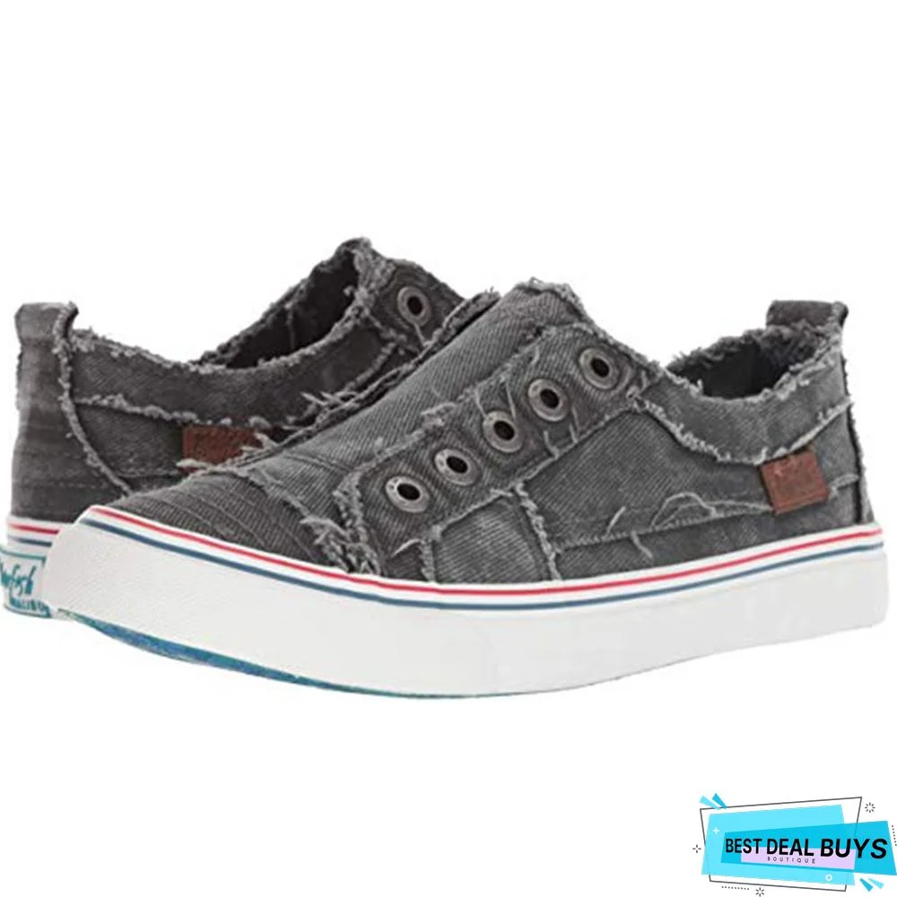 Women  Pre-istressed Hottest Sneaker