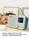 C10 2.4 inch Color LCD Screen Digital Desktop Alarm Clock DAB DAB+ FM Radio