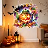 Acrylic Special Shape Halloween Hummingbird DIY Diamond Painting Hanging Pendant Kit