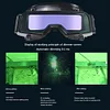 Auto Darkening Welder Glasses Eye Protection Adjustable Head Strap Welding Tools