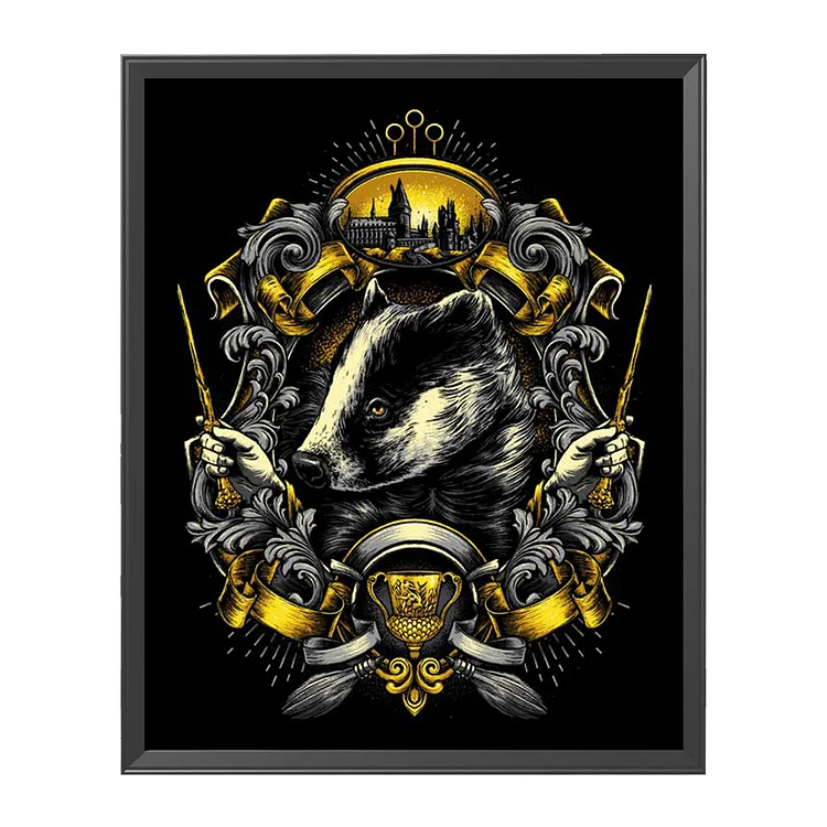 Cute Badger - 5D Diamond Painting 