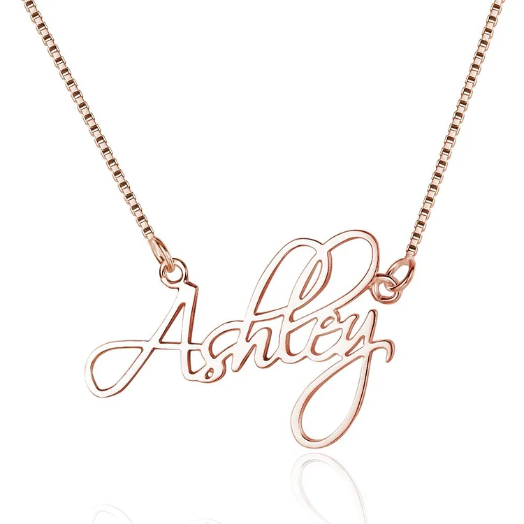 Custom Name Necklace Personalized Name Chain Silver Chain With Name Great Gift for Her