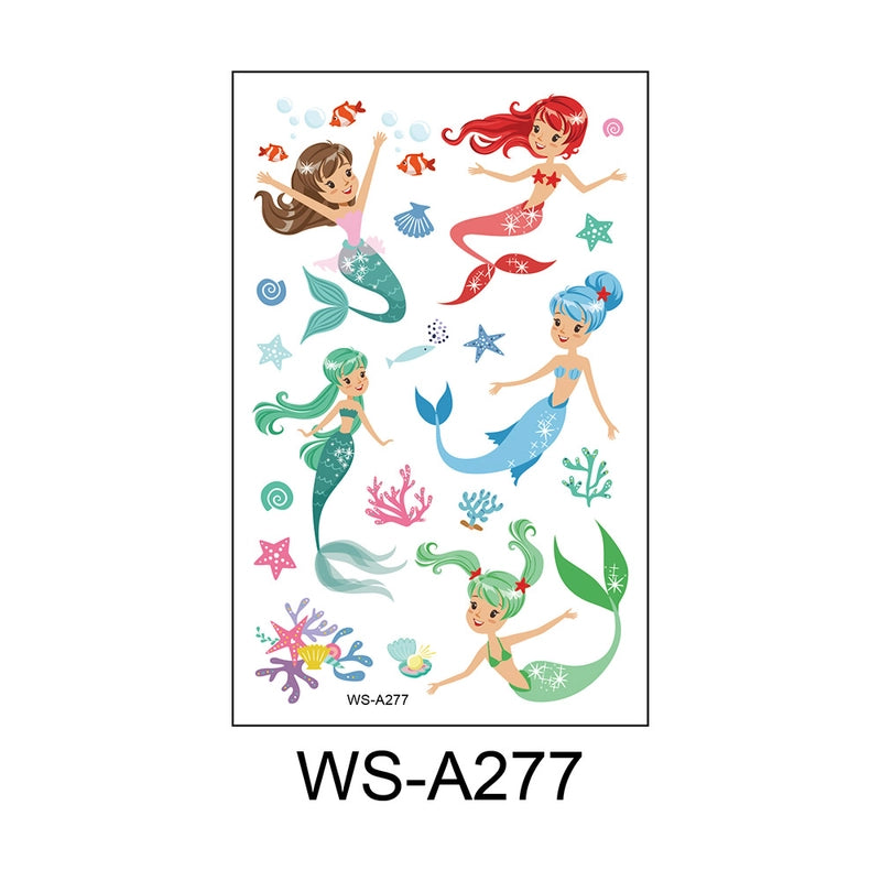 Mermaid Pet Tattoos & Body Art 1 Piece