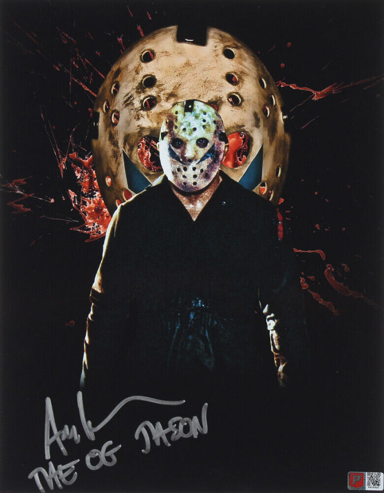 Ari Lehman Signed Friday the 13th OG ~Jason~ Voorhees 11x14 Photo Poster painting Poster PA COA