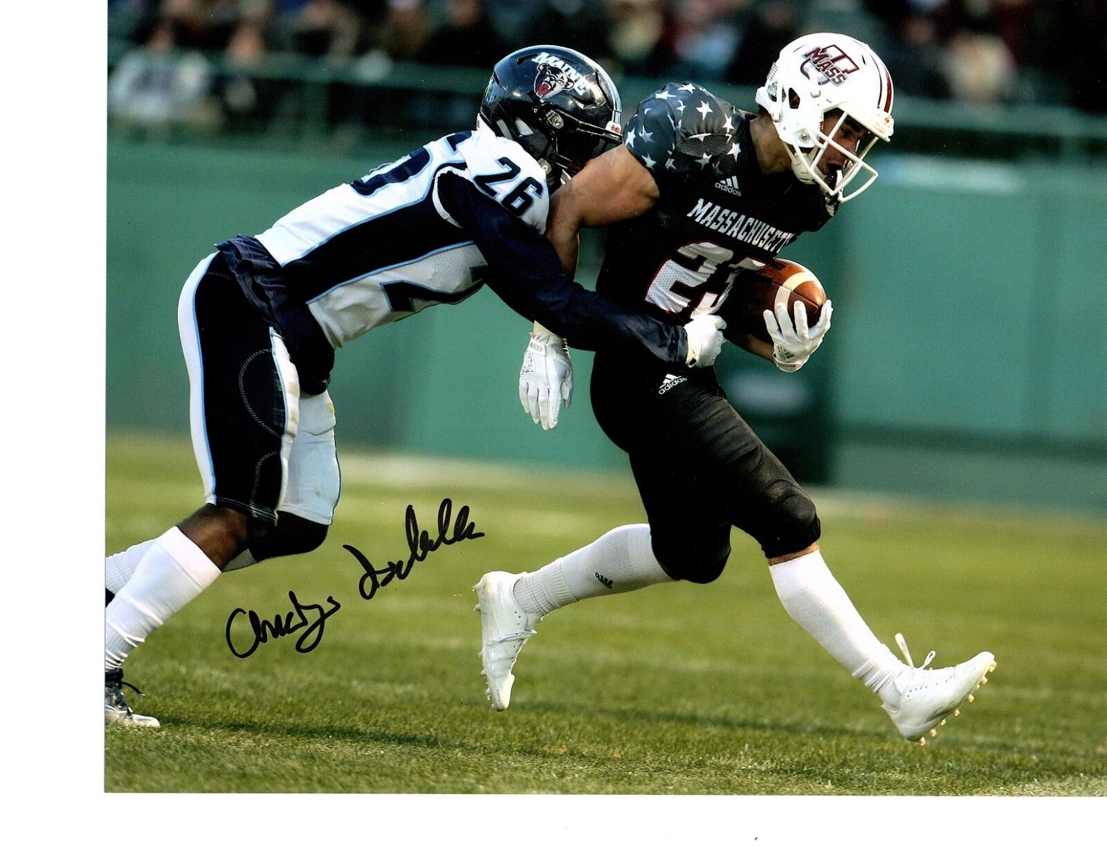 Andy Isabella UMASS signed autographed 8x10 football Photo Poster painting Minutemen M