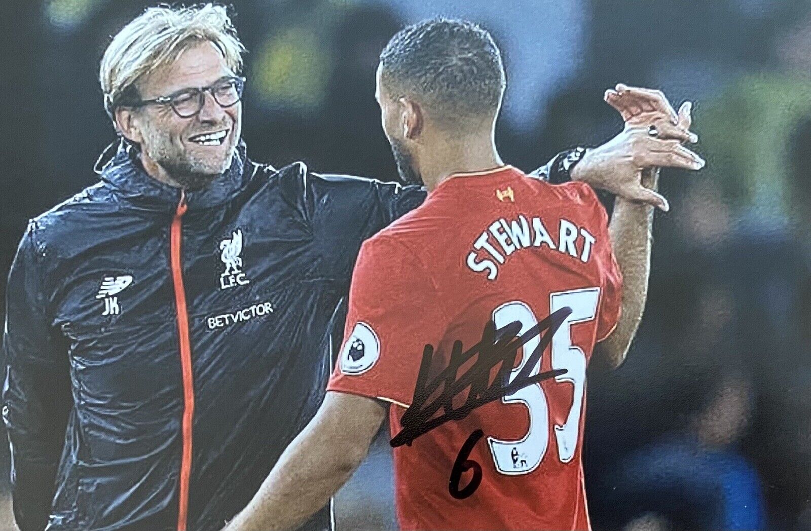 Kevin Stewart Genuine Hand Signed Liverpool 6X4 Photo Poster painting