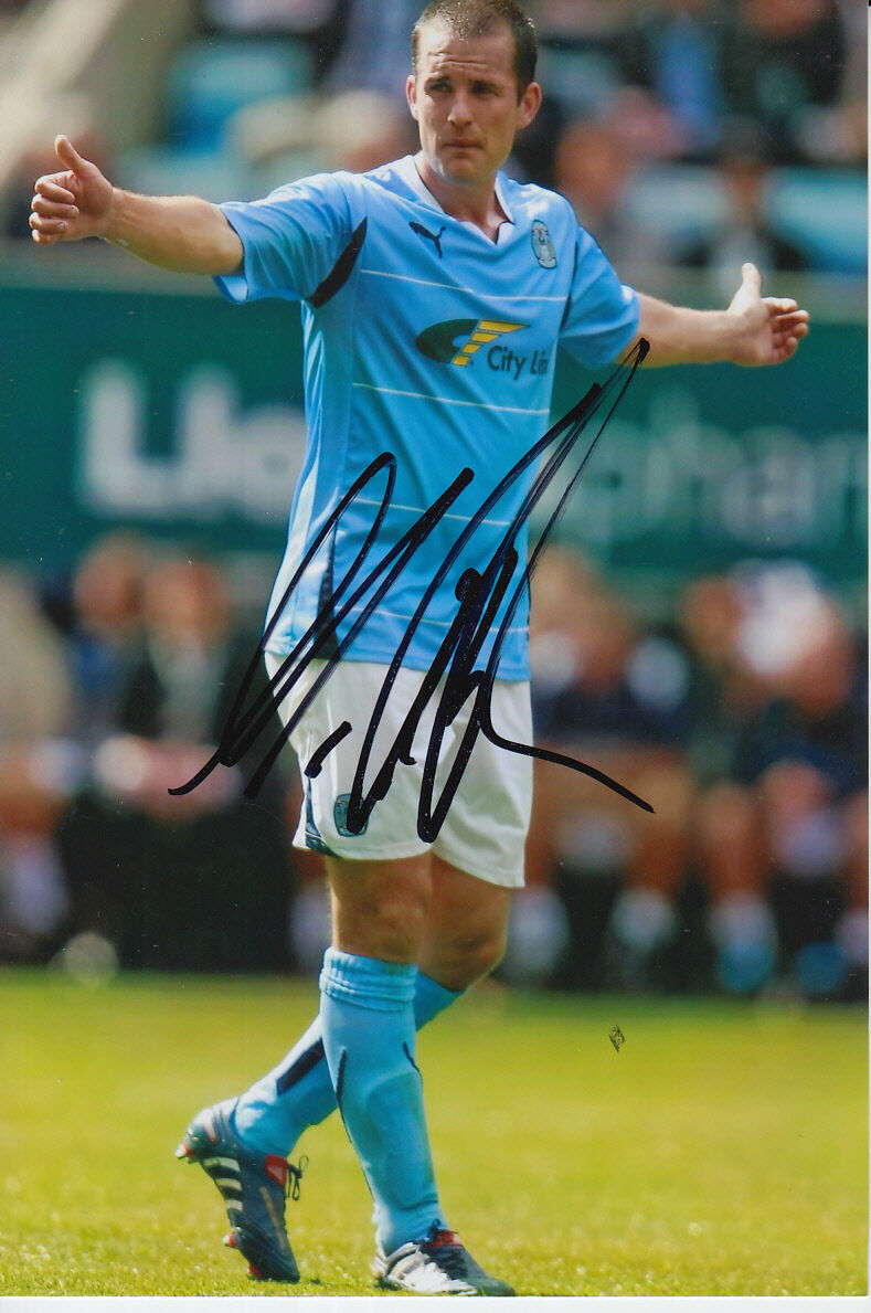 COVENTRY CITY HAND SIGNED MICHAEL DOYLE 6X4 Photo Poster painting 7.