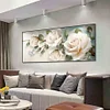(95*50cm)White Rose - Full Square Drill Diamond Painting