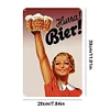 Girl Beer - Vintage Metal Signs(12*16Inch) - Bar