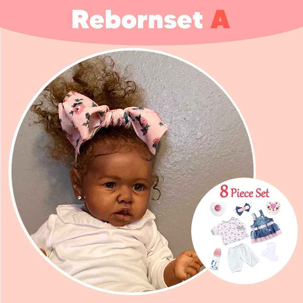 African American Handcrafted Full Body Silicone Newborn Reborn Baby Doll Girl 12'' Myla 2024, Lifelike Doll -Creativegiftss® - [product_tag] RSAJ-Creativegiftss®