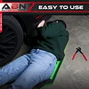 ABN Car Creeper Foam Pad - 41in Racing Mechanic Ground Mat Sliding Car Maintenance Pad with Tool Compartments
