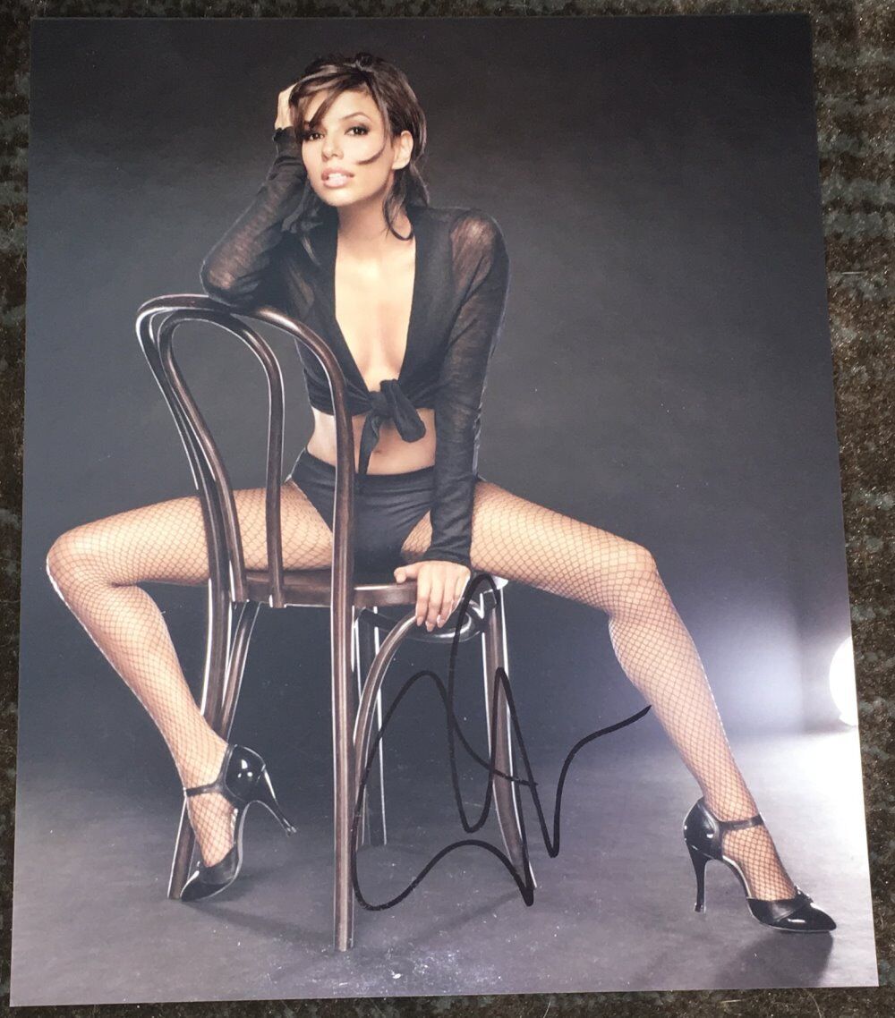 EVA LONGORIA SIGNED AUTOGRAPH DESPARATE HOUSEWIVES 8x10 Photo Poster painting F w/PROOF