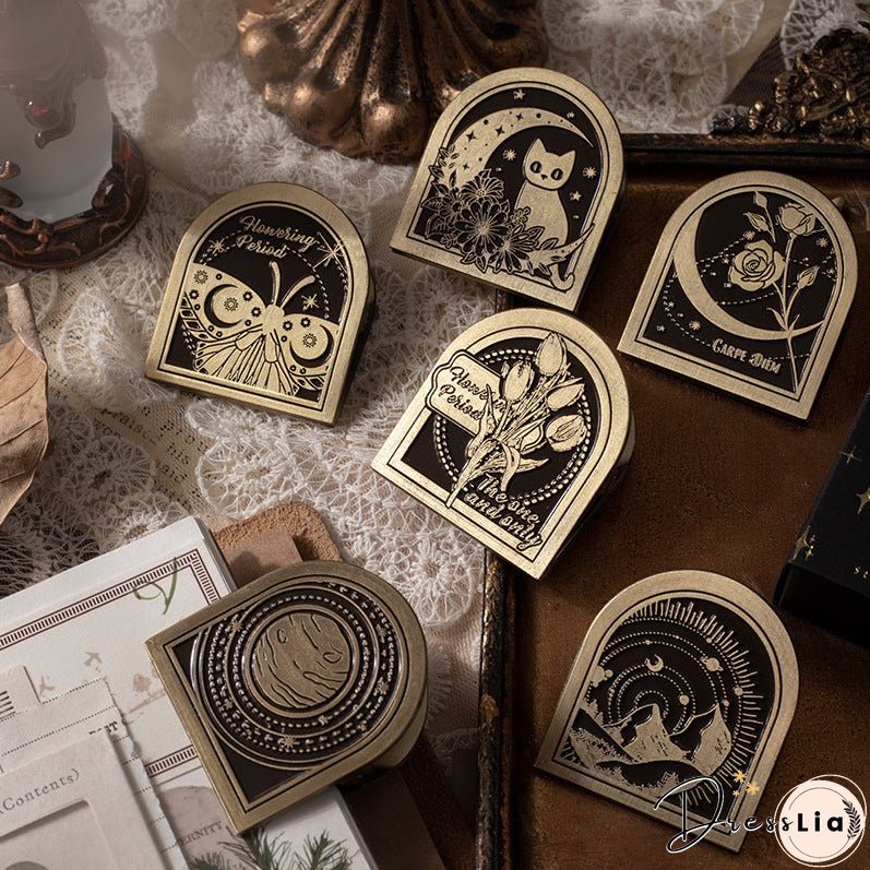 A Beautiful Day Hand Account Metal Clip Book Mark