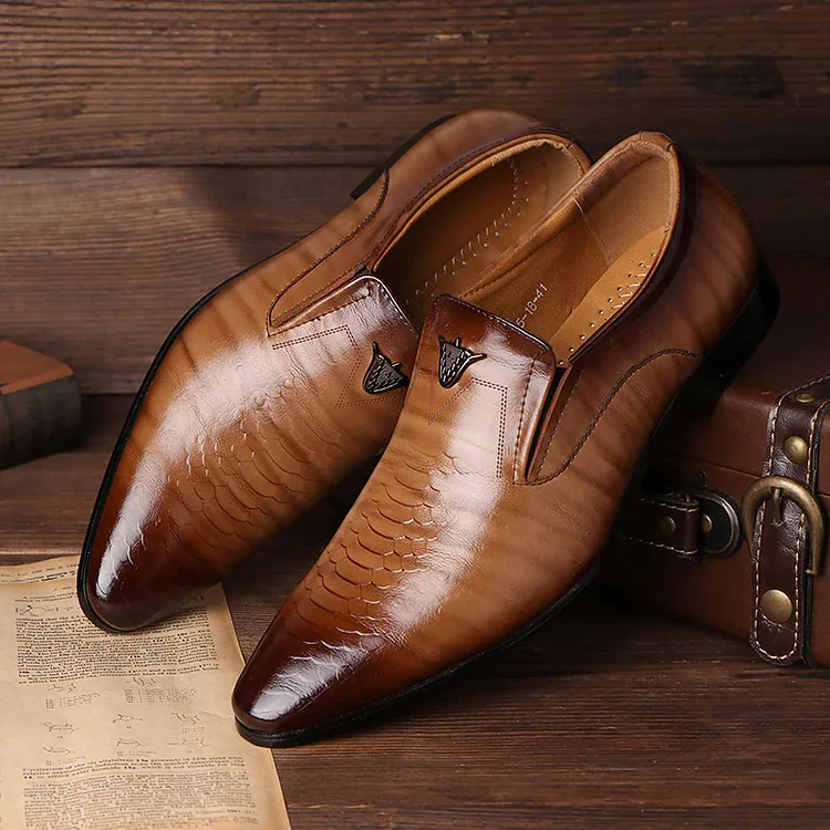 Men High Quality Business Leather Shoes