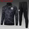 2025/2026 Corinthians Long Zipped Jacket Black Football Shirt 1:1 Thai Quality