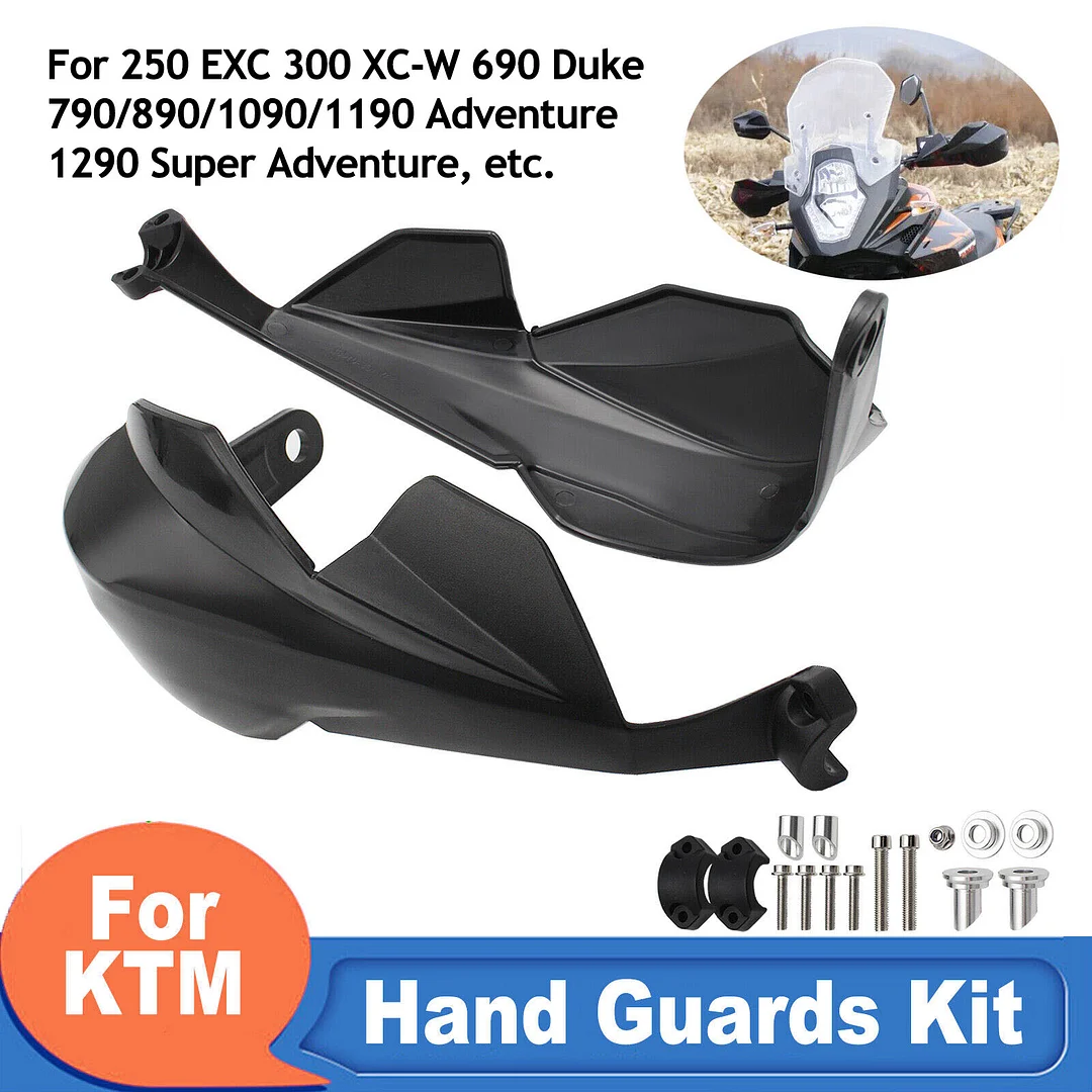 Handguard Kit For KTM 250 EXC 300 XC-W 690 Duke 790/890/1090/1190 Adventure 1290 Super Adventure