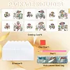 6Pcs Diamond Painting Charming Grandma Greeting Card Set with Envelopes for Birthdays Thanksgiving & Special Occasion